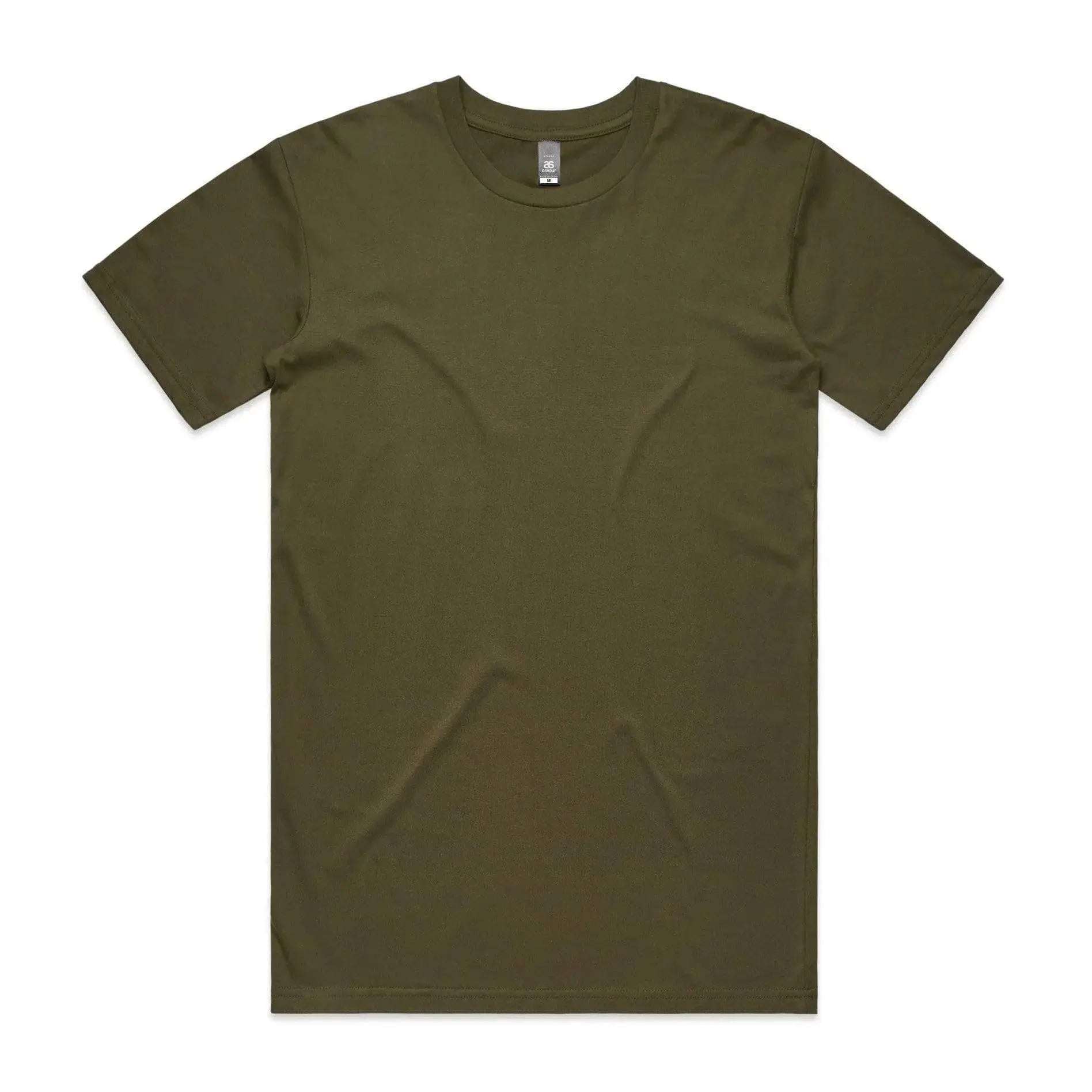 As Colour Men's staple tee 5001 Casual Wear As Colour ARMY SML